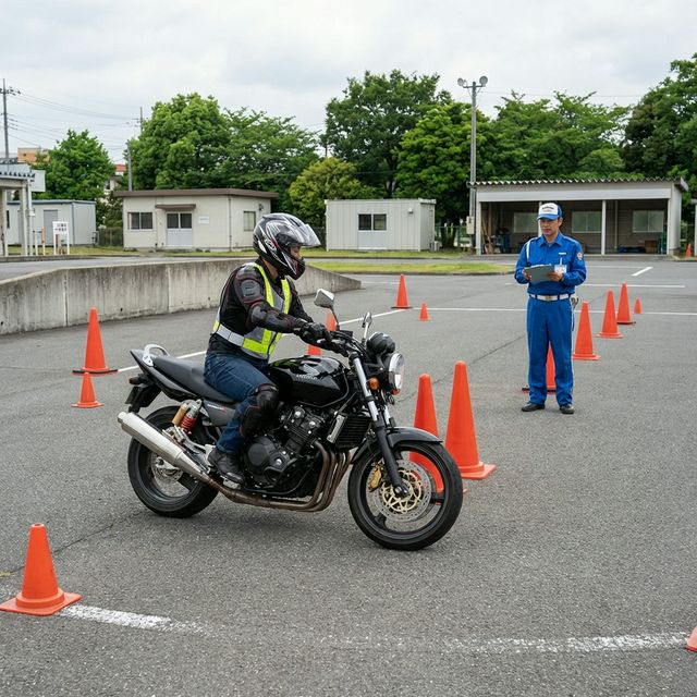 合宿免許中の教習風景イメージ