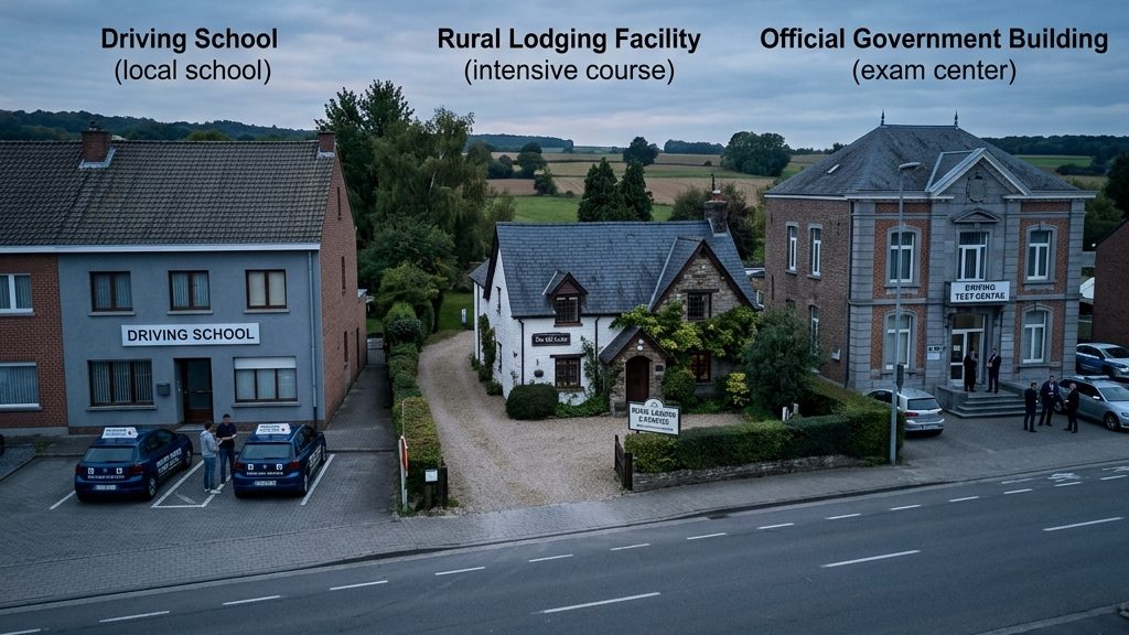 大型バイク免許 ルート選び