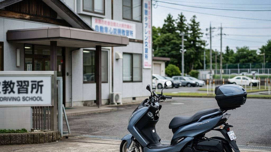 教習所での免許取得