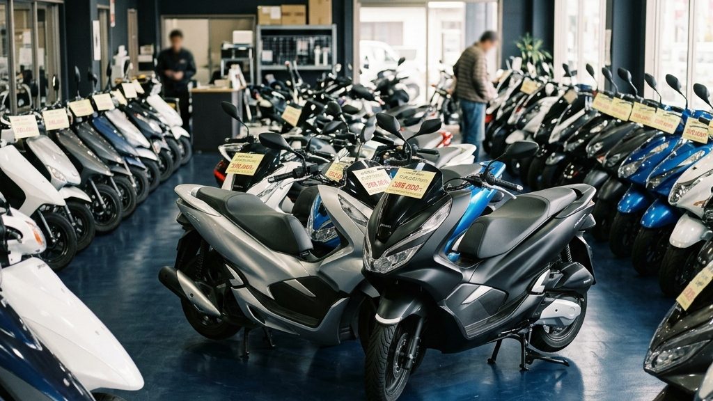 PCX160中古 価格相場と年式
