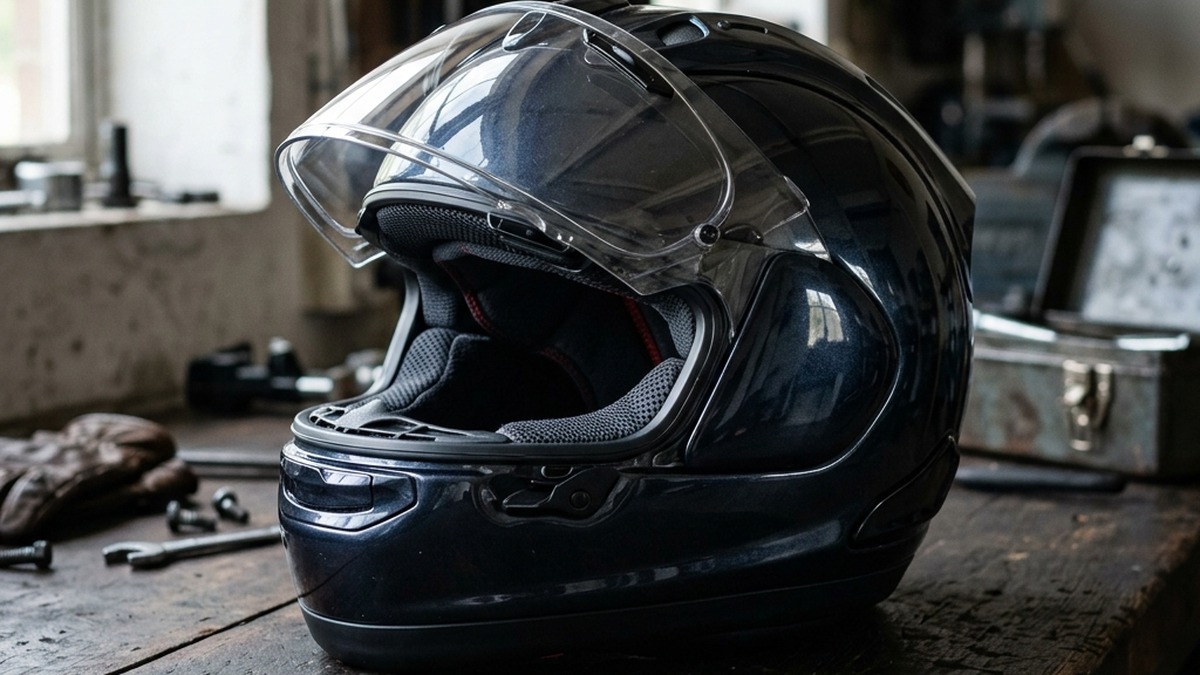 SHOEI Z-7 ヘルメットの全体像と内装パーツ配置