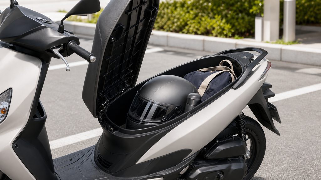 ホンダ リード125（収納力No.1の万能型）のイメージ