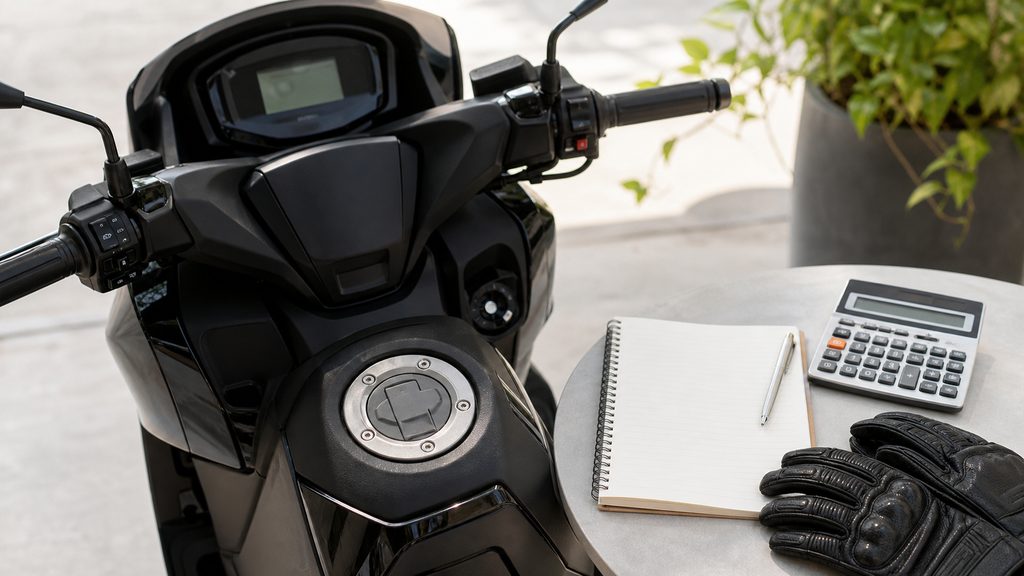 NMAX155の実燃費と維持費全体像を示すイメージ