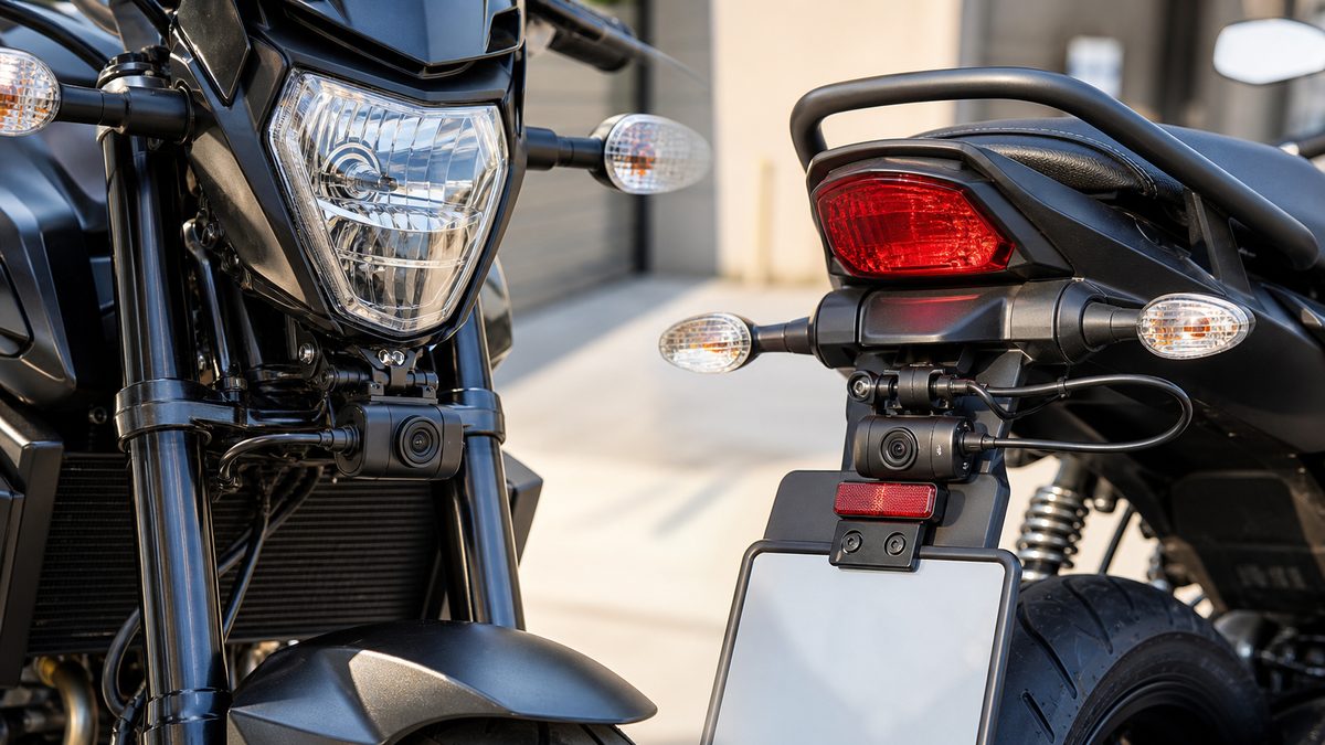 バイクのドラレコ前後を自分で取り付け｜おすすめ機種と工賃の節約術