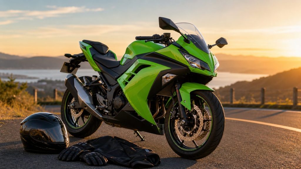 ばくおん!!主人公ハヤカワのニンジャ250は実車とどう違う?