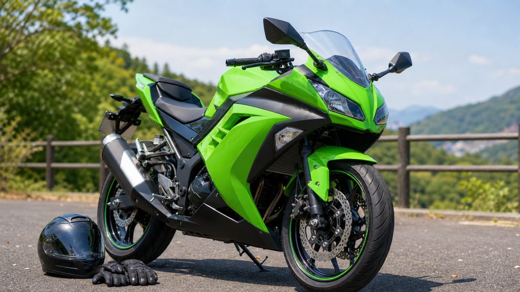ばくおん!!の「ニンジャ250」は誰の愛車?主人公・ハヤカワの誤解を解くのイメージ