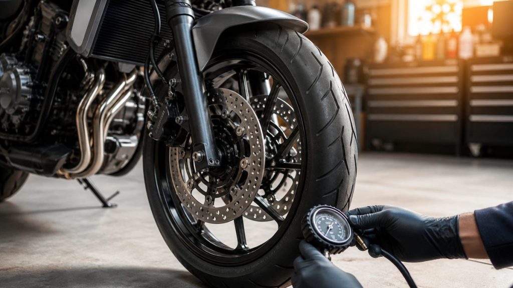 バイクのタイヤ空気圧の適正値と1ヶ月の減り方の目安を徹底解説